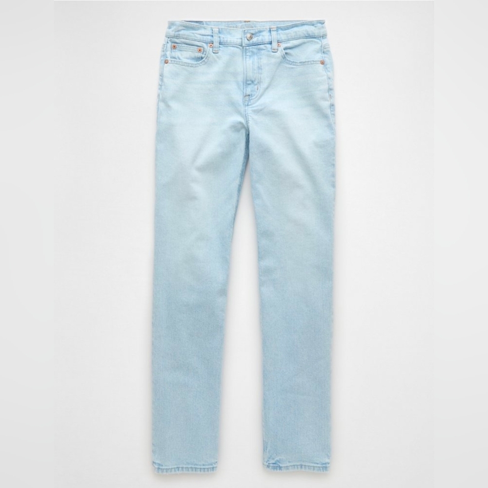 AE Super High-rise Straight Leg Jeans - Picture 4 of 10